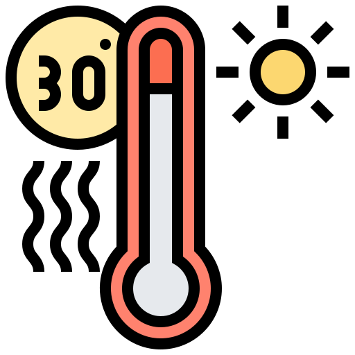 High temperature